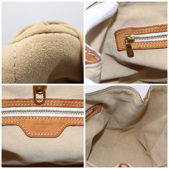 LOUIS VUITTON Damier Azur Hampstead PM Tote Bag N51207 LV Auth 147458 - Picture 15 of 16